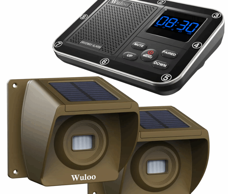 Wuloo Wireless Driveway Alarm – Intelligent Intruder Detection System